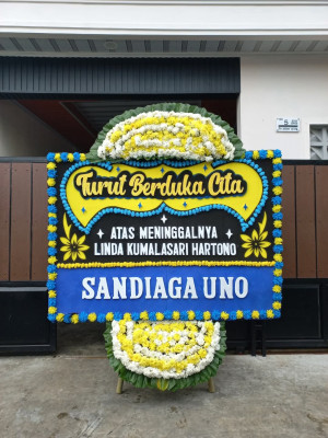 Papan Bunga Duka di Yiluk